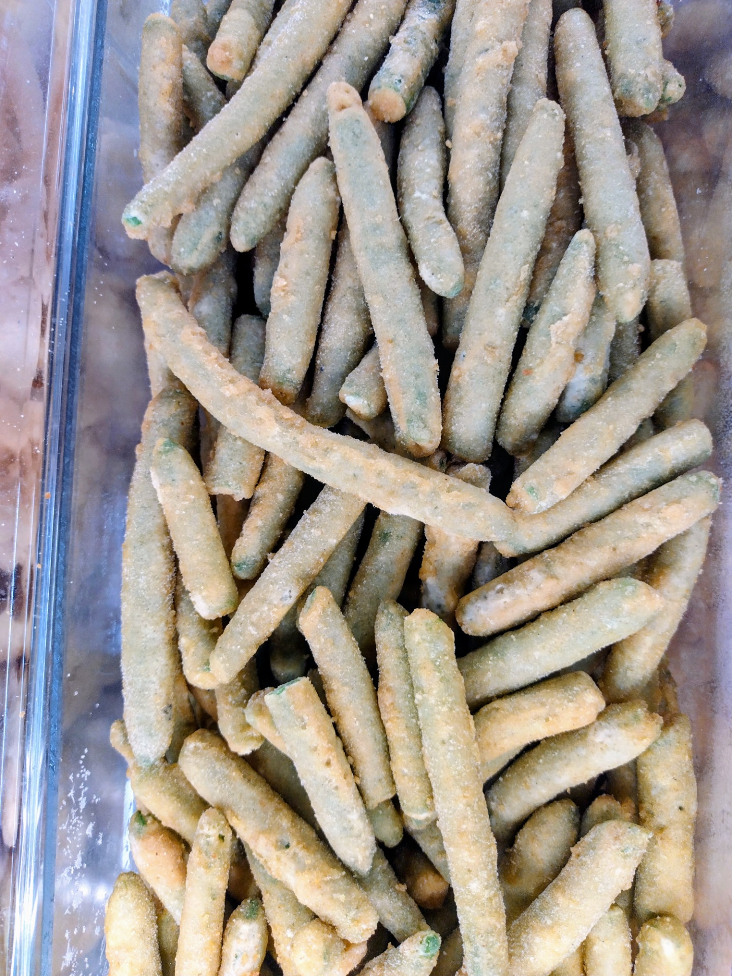 Tempura Paneroitu Vihreä Papu