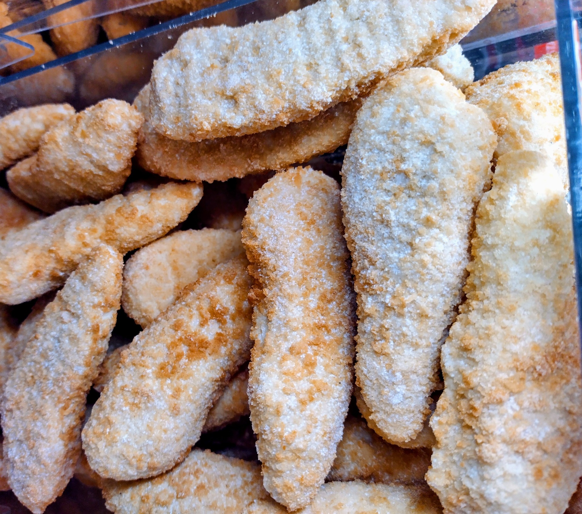 Paneroidut Broilerin Rintafileet/Goujons