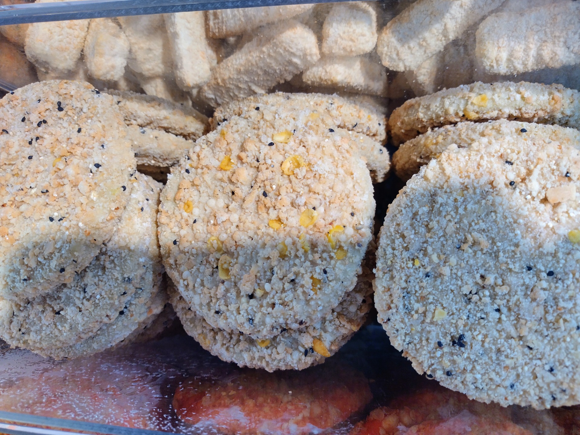 Edamame-Avokado burgerpihvi