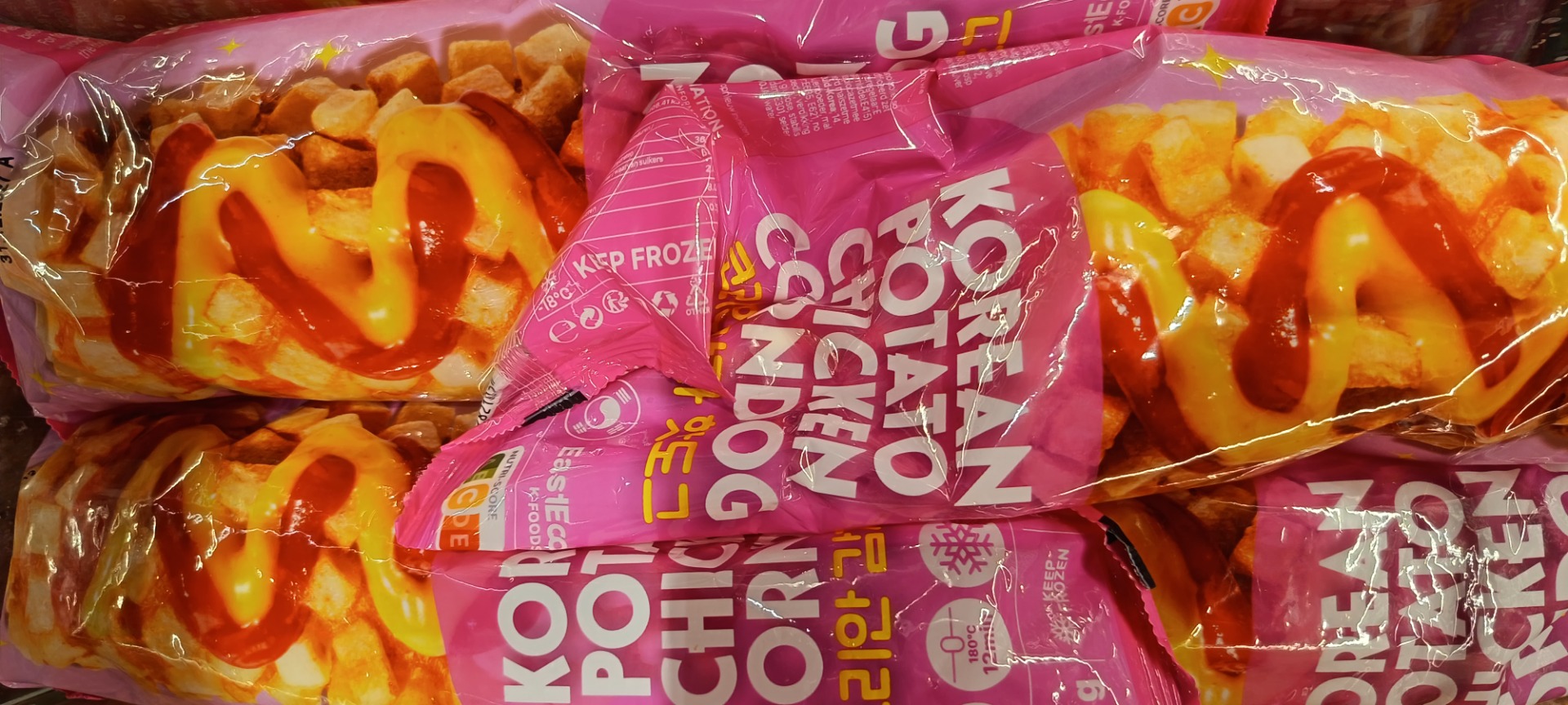 Korean kana-peruna corn-dog